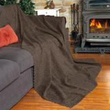 Latuda Home Premium Koltuk Örtüsü 110x175 (2 Adet) Berjer Gramajlı Jakarlı Şönil Kahve | Kanepe Örtüsü | Kaymaz - 110 x 175 cm