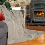 Latuda Home Premium Koltuk Örtüsü 110x175 (2 Adet) Berjer Gramajlı Jakarlı Şönil Kil | Kanepe Örtüsü | Kaymaz - 110 x 175 cm