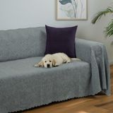Latuda Home Premium Koltuk Örtüsü 175x300 LARGE Gramajlı Jakarlı Şönil Bulut | Kanepe Örtüsü | Kaymaz - 175 x 300 cm