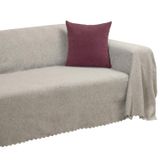 Latuda Home Premium Koltuk Örtüsü 175x300 LARGE Gramajlı Jakarlı Şönil Kil | Kanepe Örtüsü | Kaymaz