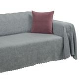 Latuda Home Premium Koltuk Örtüsü 175x350 XLARGE Gramajlı Jakarlı Şönil Bulut | Kanepe Örtüsü | Kaymaz