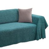 Latuda Home Premium Koltuk Örtüsü 175x350 XLARGE Gramajlı Jakarlı Şönil Turkuaz | Kanepe Örtüsü | Kaymaz