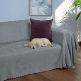 Latuda Home Zenit Koltuk Örtüsü 175x300 LARGE Dekoratif Jakarlı Şönil | Kanepe Örtüsü | Kaymaz , Bulut - 175 x 300 cm