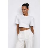 LAULEİ Basic Vatkalı Crop Tişört