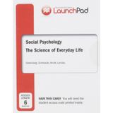 Launchpad for Greenberg's Social Psychology, Six Month Access