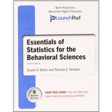 LaunchPad for Nolan's Essentials of Statistics (6 month access)