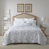 Laura Ashley Home – King Size Nevresim Takımı, Pamuk, Çift Taraflı, Tüm Mevsimler için Hafif Ev Dekorasyonu (Amber Renkleri, King Size Yatak)