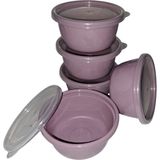 Laurel Kitchen Tick Tock Hava Sızdırmaz Saklama Kabı 5'li Set 5 x 250 ml Pudra