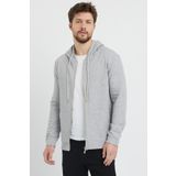 LAURELS 3 Iplık Erkek Gıri Fermuarlı Kapşonlu Sweatshirt Hırka