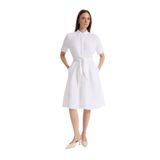 Lauren Ralph Lauren Desenli Midi Gömlek Elbise, L, 78453827604590, Siyah, Kadın