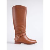 Lauren Ralph Lauren Kahverengi Kadın Deri Çizme 802974384001