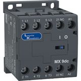 Lauritz Knudsen, CS940244OOO - MX 9A Mini Kontaktör, 3P, 24VDC, 1NK