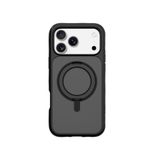 Laut iPhone 17 Pro Carbon Matter MagSafe Uyumlu Halka Standlı Kılıf - Siyah