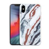 LAUT iPhone X/XS İçin Mineral Kılıf Tempered Glass, Beyaz