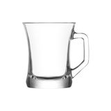 Lav 12 Parça Kulplu Cam Nescafe Bardağı Zen Plus Desensiz Malzeme ile Şık Sunum