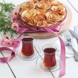 Lav 6'lı Çay Bardağı - Çok Renkli - Standart