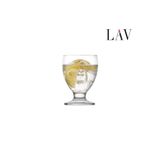 LAV Alara Cam Meşrubat Bardağı 6'lı 290 ml Tablalı (Tatlı Servisi , Dondurmalık , Su Bardağı )