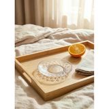 Lav Artemis Çay Çay Bardak - 6 Lı Çay Bardağı Kesme Kristal Görünümlü