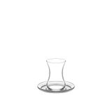 LAV Buket Cam Çay Seti 6 Kişilik 135 ml (6 Çay Bardağı, 6 Çay Tabağı)