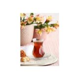 Lav Cam 12'li Alya Çay Seti Çay Bardağı 12 Parça Beyaz 200-249 Ml