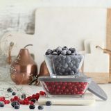 Lav Defne Cam Çorba Kasesi 2'li Küçük Boy 315 ml (Salata/Tatlı/Kahvaltı Kasesi)