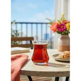 Lav Eda Çay Bardak - 12 Adet Tombul Çay Bardağı 170 Cc.