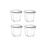 Lav Fresco Saklama Kabı - Lav 4 Lü Çok Amaçlı Erzak Saklama Kabı 700 Ml.