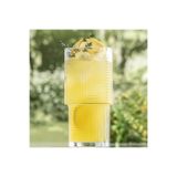 LAV Helen Cam Meşrubat Bardağı 6'lı 400 ml (Büyük Su/Kokteyl/Soğuk Kahve Bardağı )