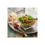 LAV Karen Cam Salata Kasesi Tekli Ekstra Büyük 1900 ml (Sunum Kasesi , Hazırlık Kasesi)