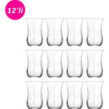 Lav Klasik Cam Çay Bardağı 12 Kişilik 115 ml - Şeffaf