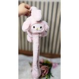 Lav Mer Kids Kuromi Desenli Peluş Kulak Isıtıcı – Sevimli ve Sıcacık Kız Çocuk Kulaklığı - Pembe