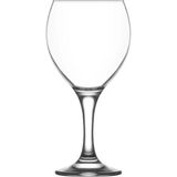 Lav Misket 6'lı Goblet Ayaklı Kadeh MİS591 - Saydam