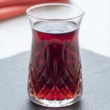 Lav Odin Cam Çay Bardağı 6 Kişilik 170 ml - Renkli