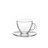 Lav Roma 12 Parça Çay-nescafe Fincan Takımı Şeffaf