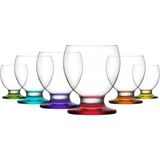 Lav Table Passion, Nectar Meşrubat Bardağı, Nec 14PT068FC, 6'lı - Option-1 - 0 - Siyah