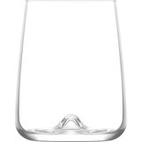 Lav Terra Cam Goblet 3'lü 590 ml (Kırmızı Şarap Kadehi , Kokteyl Bardağı ) - Renkli
