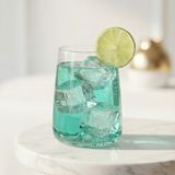 Lav Terra Cam Goblet 6'lı 590 ml (Kırmızı Şarap Kadehi , Kokteyl Bardağı ) - Renkli