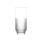 LAV Tokyo Cam Meşrubat Bardağı 3'lü 395 ml (Su/Kokteyl/Soğuk Kahve/Smoothie /Milkshake Bardağı )