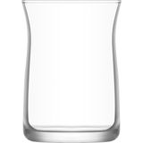 Lav Vera Cam Su Bardağı 6'lı 275 ml (Meşrubat Bardağı) - Renkli