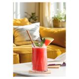 LAV Zoey Cam Meşrubat Bardağı 3'lü 380 ml (Kokteyl/Soğuk Kahve Bardağı )