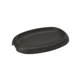 Lava 12x19 cm Siyah Döküm Oval Fajita Tabağı Ölçü