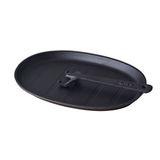 Lava 18x28 CM Döküm Oval Siyah Fajita Tabağı LV ECO FT 1828