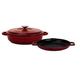 Lava Bordo Serisi Döküm 3 Parça Set LV S ET K73 BR