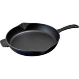 Lava Demir Döküm 30 cm Metal Kulplu Yuvarlak Kızartma Tavası