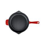 Lava Demir Döküm Yuvarlak 28 Cm Izgara Tavası Kırmızı