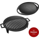 Lava Döküm 2'li Avantajlı Outdoor Seti - 2 - Siyah - ızgara
