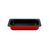 Lava Döküm 32x17 CM Dikdörtgen 1/3 Kırmızı Gastronomi Küvet LV KV 3217 R