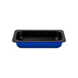 Lava Döküm 32x17 CM Dikdörtgen 1/3 Mavi Gastronomi Küvet LV KV 3217 B