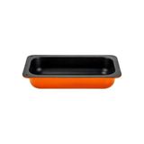 Lava Döküm Dikdörtgen 1/3 Gastronomi Küvet Ölçü 32X17CM. - Turuncu