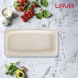 Lava Döküm Dikdörtgen Servis Tabağı 30x15 cm